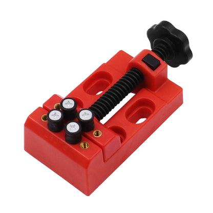 2 PCS Eight-Hole Mini Flat Bench Vise Bodhi Beads Walnut Fixture(Red) - Others by buy2fix | Online Shopping UK | buy2fix