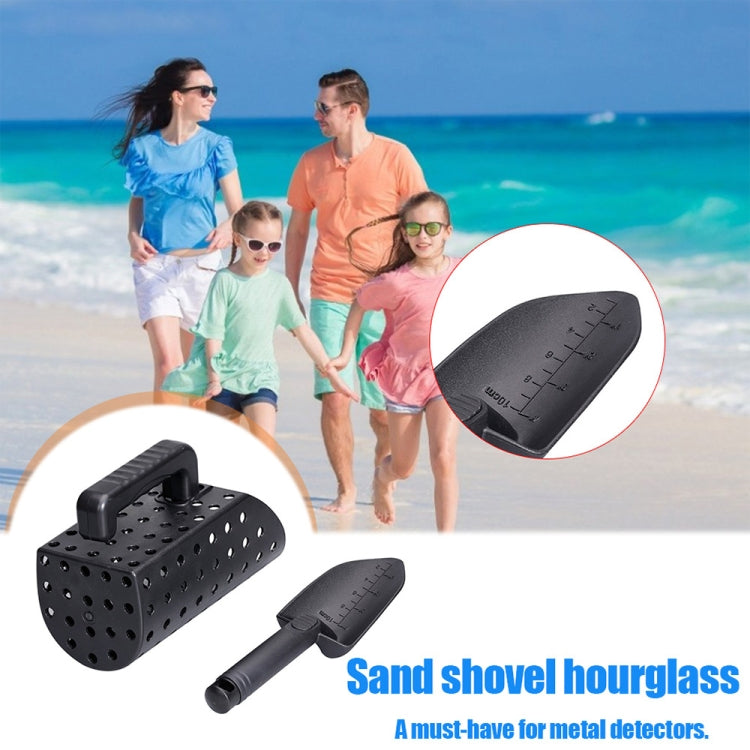 Metal Detector Sand Scoop And Shovel Set Digging Tool(Black) - Consumer Electronics by buy2fix | Online Shopping UK | buy2fix