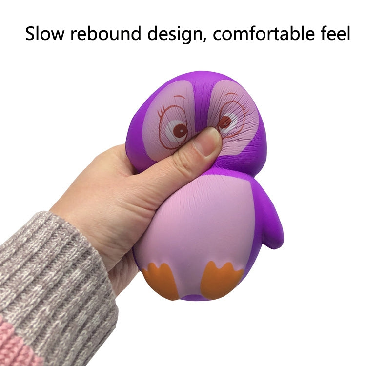 TTPU1158 Temperature Color-Changing Penguin Slow Rebound Decompression Toy - Fidget Cube by buy2fix | Online Shopping UK | buy2fix