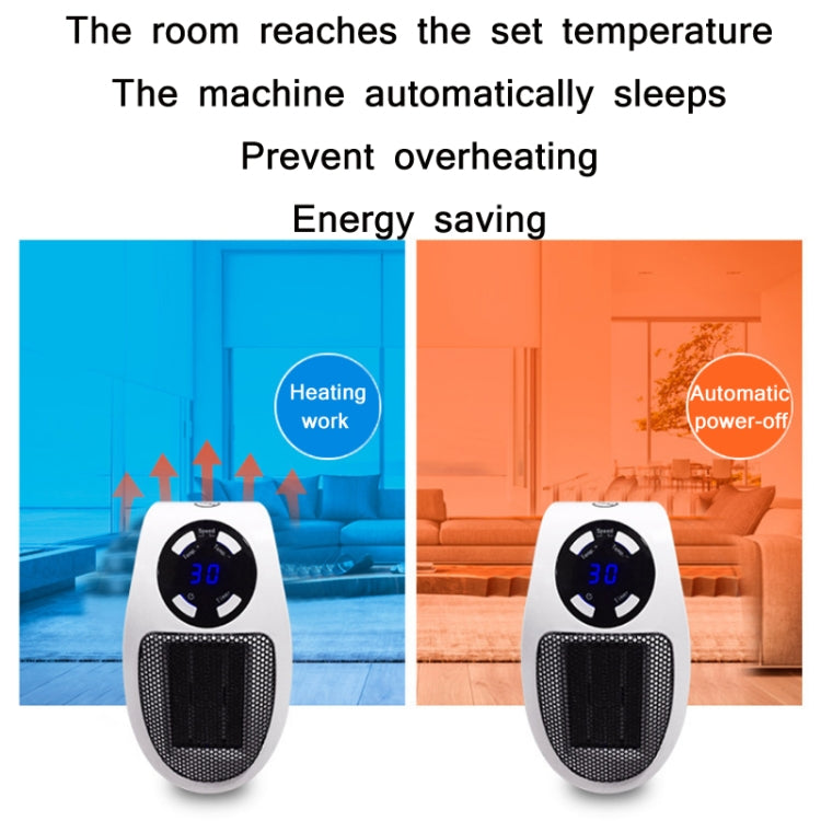 Household Multifunctional Intelligent Temperature Control Small Heater, Specification: UK Plug - Consumer Electronics by buy2fix | Online Shopping UK | buy2fix