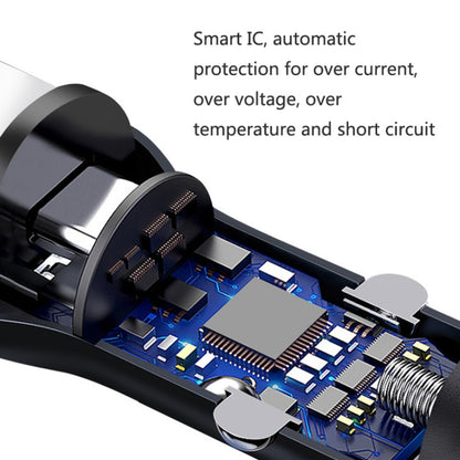 QIAKEY BK919 Dual Ports Fast Charge Car Charger - Car Charger by QIAKEY | Online Shopping UK | buy2fix