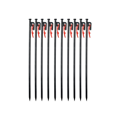 10 PCS 40cm Outdoor Camping Windproof Fixed Canopy Ground Nails - Tents & Accessories by buy2fix | Online Shopping UK | buy2fix