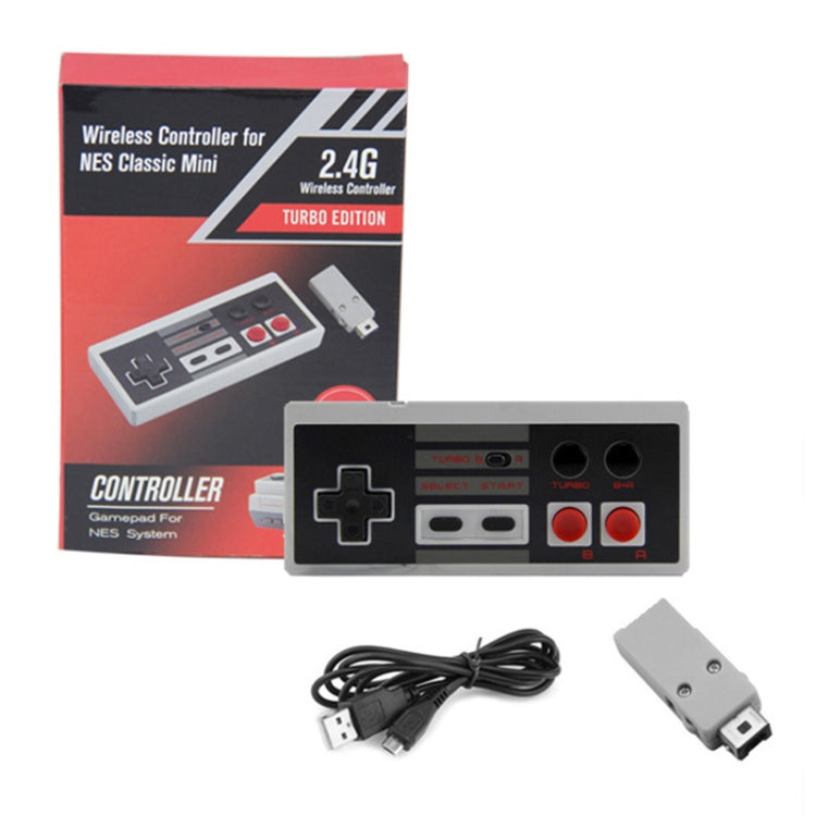 2.4G Wireless Controller For Switch NES(Grey) - Gamepads by buy2fix | Online Shopping UK | buy2fix