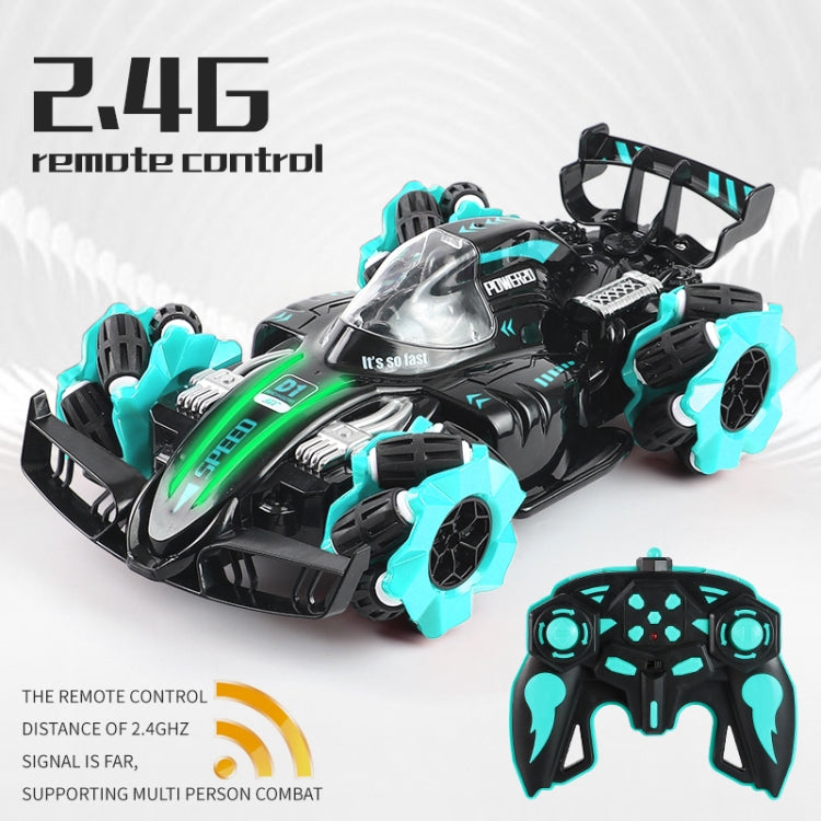 RD158-2 2.4G Four-Wheel Drive Horizontal Spray Remote Control Car(F1 Blue) - RC Cars by buy2fix | Online Shopping UK | buy2fix