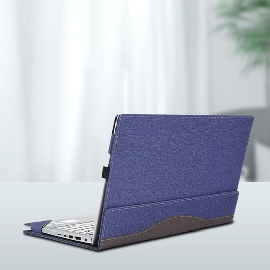 Laptop Anti-Drop Protective Case For HP Pavilion 14(Deep Blue) - 14.1 inch by buy2fix | Online Shopping UK | buy2fix