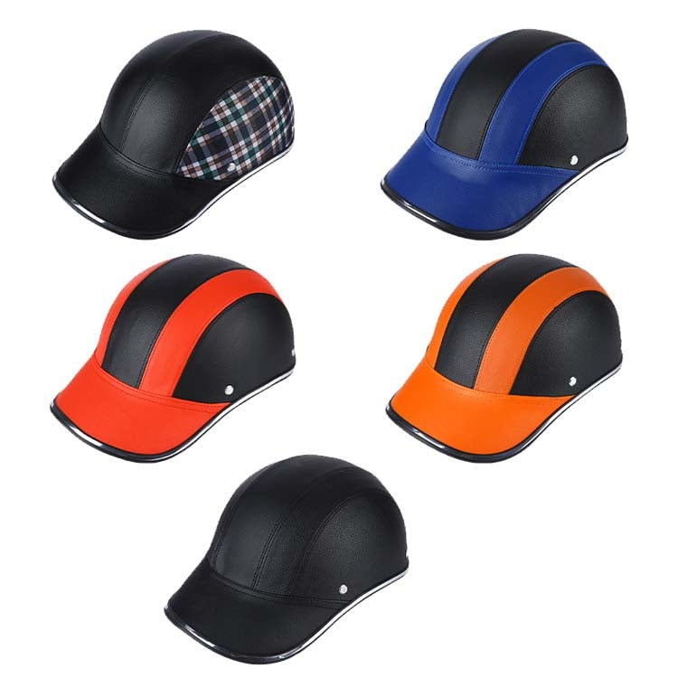 BSDDP A0322 Summer Half Helmet Lightweight Safety Helmet(Black) - Protective Helmet & Masks by BSDDP | Online Shopping UK | buy2fix