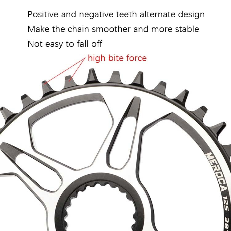MEROCA Positive And Negative Teeth Repair Disc For Shimano M7100/8100/9100(32T Single Disk) - Outdoor & Sports by MEROCA | Online Shopping UK | buy2fix