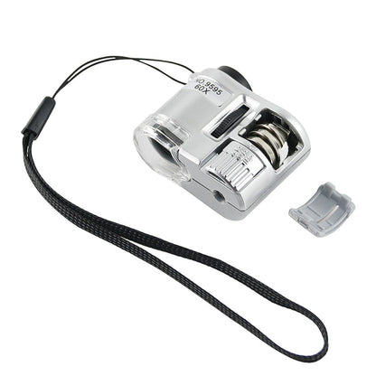 9595 60X LED Light UV Light Mini Microscope - Consumer Electronics by buy2fix | Online Shopping UK | buy2fix