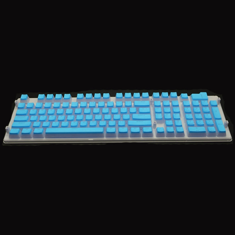 Pudding Double-layer Two-color 108-key Mechanical Translucent Keycap(Sky Blue) -  by buy2fix | Online Shopping UK | buy2fix