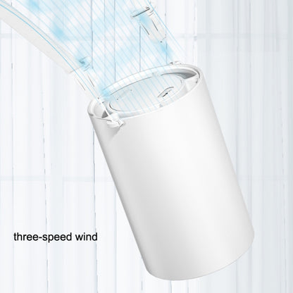 N1 Mini Portable USB Leafless Hanging Neck Fan(White) - Consumer Electronics by buy2fix | Online Shopping UK | buy2fix