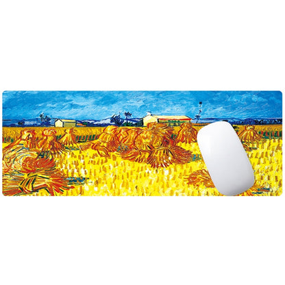 400x900x3mm Locked Am002 Large Oil Painting Desk Rubber Mouse Pad(Cypress) - Mouse Pads by buy2fix | Online Shopping UK | buy2fix