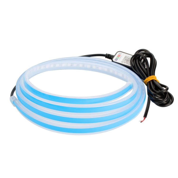 Car LED Streamer Decorative Hood Atmosphere Lights, Style: APP Colorful Light(1.5m) - In Car by buy2fix | Online Shopping UK | buy2fix