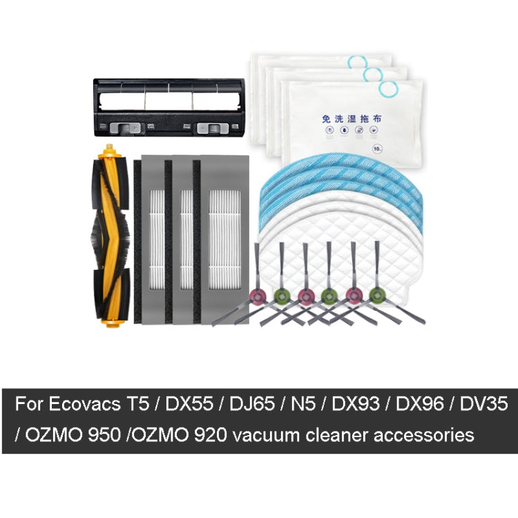 13 In 1 Set For Ecovacs OZMO 950 920 T5  DX55 DJ65 Vacuum Cleaner Accessories - Consumer Electronics by buy2fix | Online Shopping UK | buy2fix