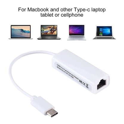 100M Driver-free Type-C/USB-C Network Card - USB Network Adapter by buy2fix | Online Shopping UK | buy2fix