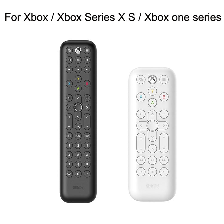 8BitDo Backlit Key Media Remote Control For Xbox, Style: Long Version (Black) - Universal by 8BitDo | Online Shopping UK | buy2fix