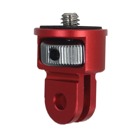 1/4 Inch Screw Converter Tripod Adapter for Sport Camera(Red Titanium) - DJI & GoPro Accessories by null | Online Shopping UK | buy2fix