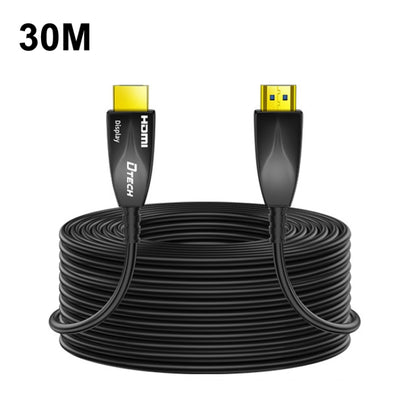 DTECH HDMI 2.0 Version Fiber Optical Line 4K 60Hz Large Screen TV Engineering Wiring, Length: 30m - Cable by DTECH | Online Shopping UK | buy2fix