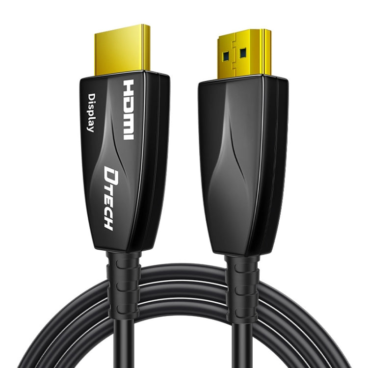 DTECH HDMI 2.0 Version Fiber Optical Line 4K 60Hz Large Screen TV Engineering Wiring, Length: 70m - Cable by DTECH | Online Shopping UK | buy2fix