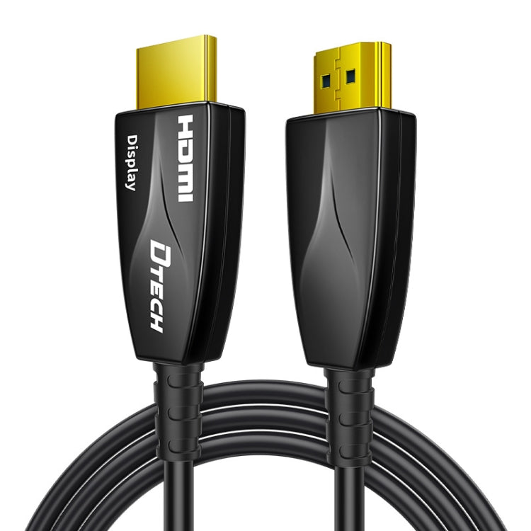 DTECH HDMI 2.0 Version Fiber Optical Line 4K 60Hz Large Screen TV Engineering Wiring, Length: 100m - Cable by DTECH | Online Shopping UK | buy2fix