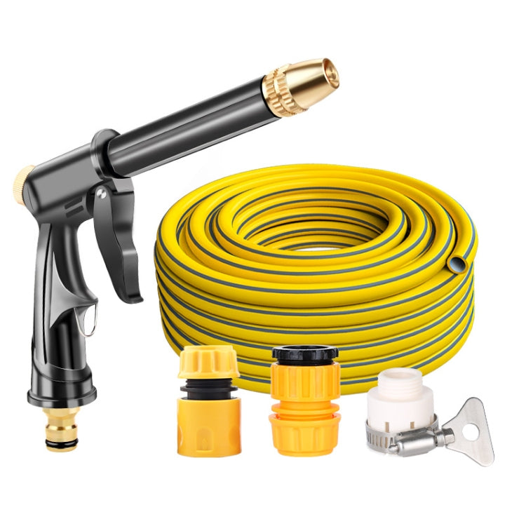 High Pressure Car Wash Hose Telescopic Watering Sprinkler, Style: H2+3 Connector+5m Tube - In Car by buy2fix | Online Shopping UK | buy2fix