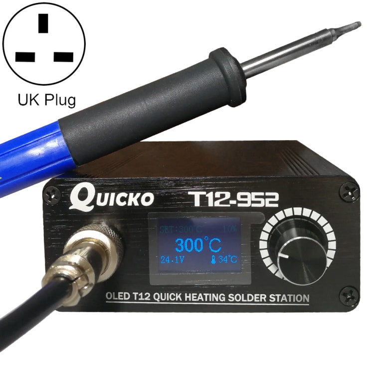 Quicko Electronic Repair Soldering Iron with Handle(UK Plug) - Electric Soldering Iron by Quicko | Online Shopping UK | buy2fix