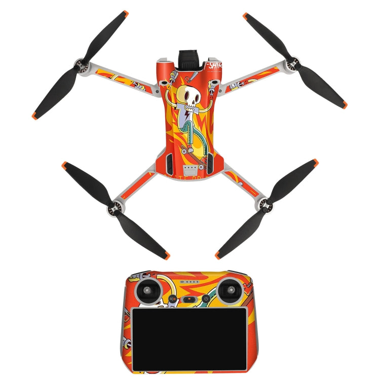 Sunnylife Drone+Remote Control Protective Sticker For DJI Mini 3 Pro RC Version( Skateboard) - DJI & GoPro Accessories by Sunnylife | Online Shopping UK | buy2fix