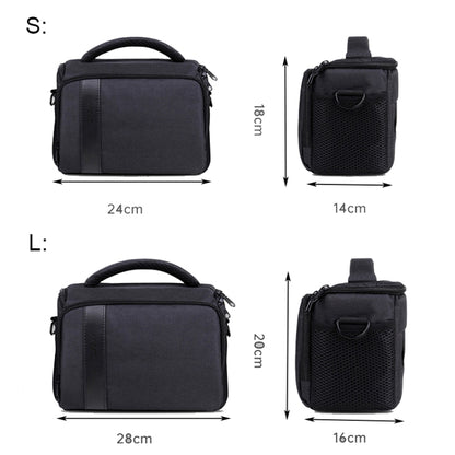 JRC MR70 SLR Single-shoulder Messenger Bag, Size: S(Black) - Strap Satchel by JRC | Online Shopping UK | buy2fix