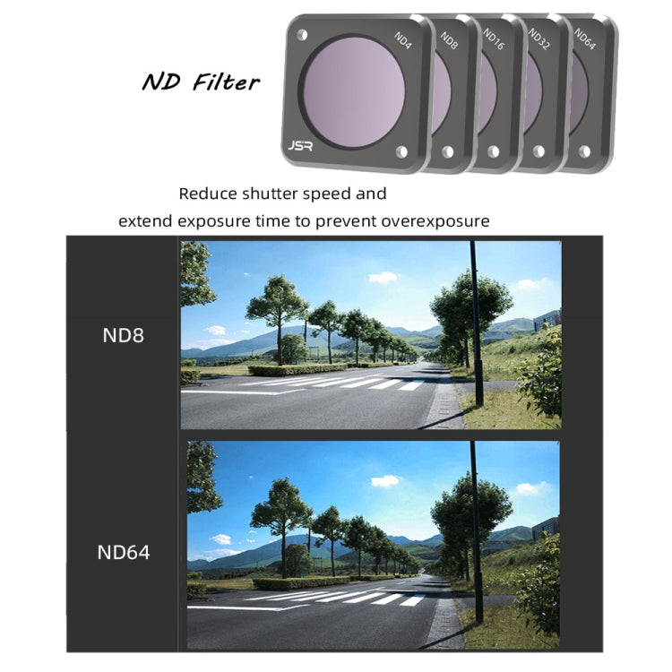 JSR   Action Camera Filters for DJI Action 2,Style: Night - DJI & GoPro Accessories by JSR | Online Shopping UK | buy2fix