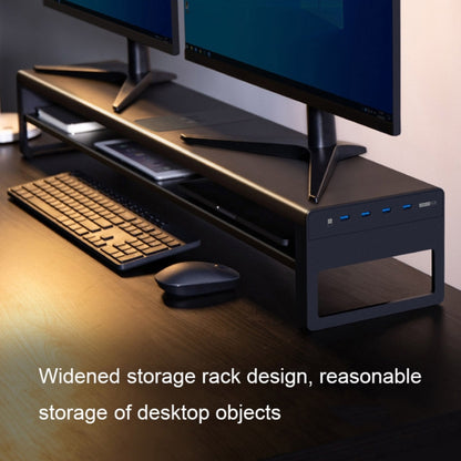 Vaydeer Multifunctional Desktop Widening Monitor Rack, Spec: Drawer Type (Wireless Charger) - Host Bracket by Vaydeer | Online Shopping UK | buy2fix