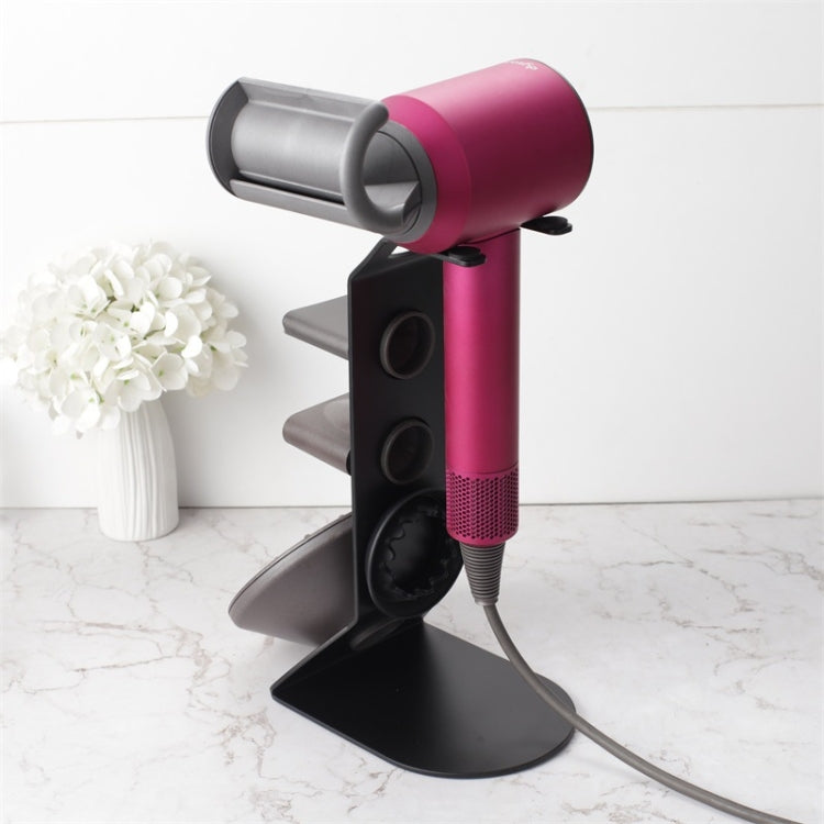 Punch Free Standing Hair Dryer Stand For Dyson 004 Black - Home & Garden by buy2fix | Online Shopping UK | buy2fix