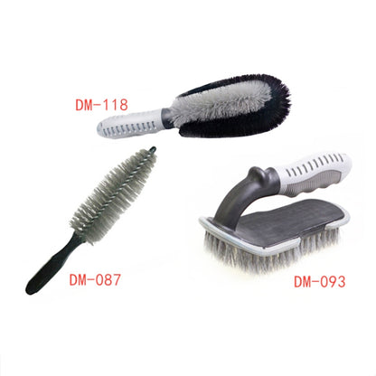 3 PCS Car Tire Brush Carpet Foot Pad Brush, Style: DM-08 Pointed Brush - In Car by buy2fix | Online Shopping UK | buy2fix