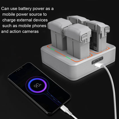 CYNOVA  Two-Way Charging Butler Can Charge 4 Batteries For DJI Mini 3 Pro - Other by CYNOVA | Online Shopping UK | buy2fix