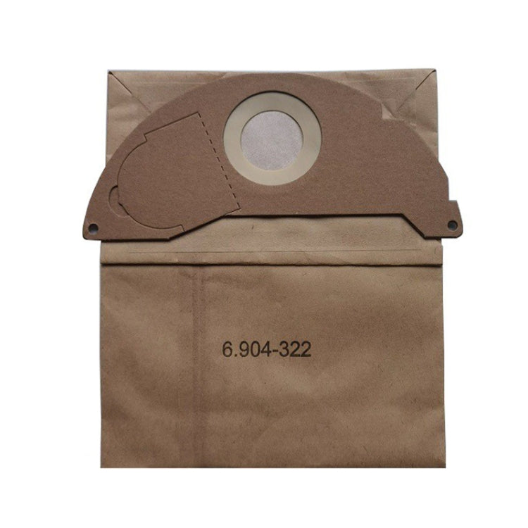 5PCS Paper Bag Waste for Karcher WD2250 / A2004 / A2054 / MV2 Vacuum Cleaner Accessories - Consumer Electronics by buy2fix | Online Shopping UK | buy2fix