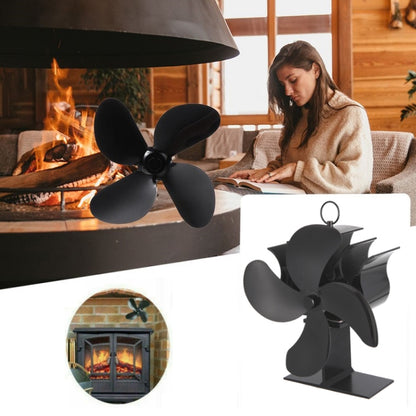 ZJ-1 Fireplace Thermal Power Stove Fan - Fireplace Fan by buy2fix | Online Shopping UK | buy2fix