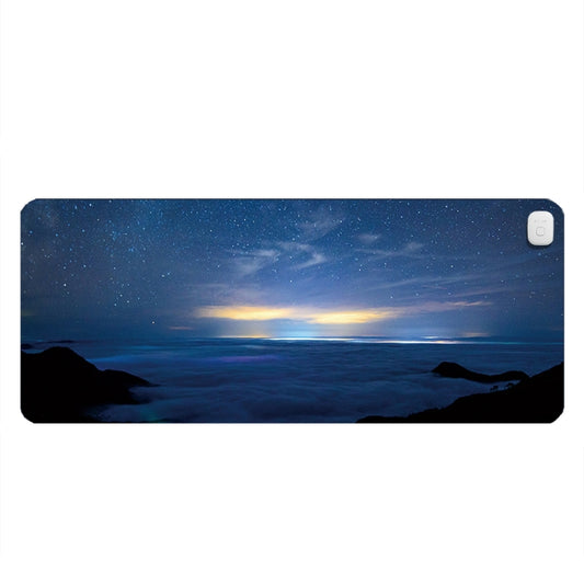 Intelligent Timing Heating Waterproof Warm Mouse Pad CN Plug, Size: 80x33cm(Starry Sky) - Mouse Pads by buy2fix | Online Shopping UK | buy2fix