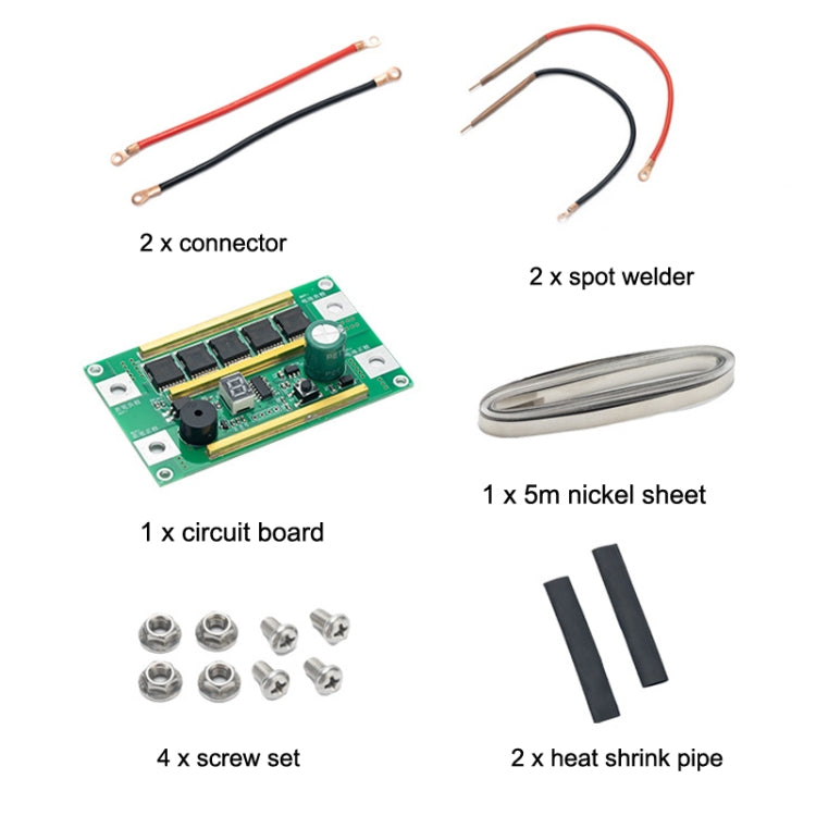 Spot Welding Machine DIY Portable Battery Storage Spot Welding Machine PCB Circuit Board Welding Equipment Without Protective Box - Home & Garden by buy2fix | Online Shopping UK | buy2fix