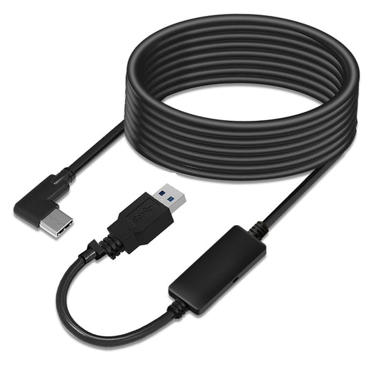 For Meta Quest 2 USB To Type-C VR Link Charge Cable 5m(Black) - VR Accessories by buy2fix | Online Shopping UK | buy2fix