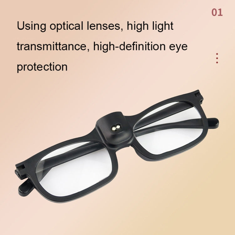 Glasses-Type Painting and Reading Magnifying Glass with 2LED Lights, Specification: 19156-3A - Consumer Electronics by buy2fix | Online Shopping UK | buy2fix