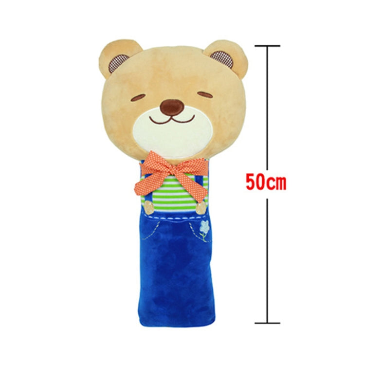 50cm Children Car Belt Cartoon Shoulder Protector Pillow(Pocket Cat) - In Car by buy2fix | Online Shopping UK | buy2fix