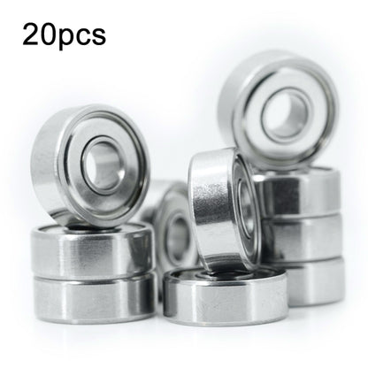 605zz 20pcs Miniature Bearings Silent Deep Groove Ball Bearings - Bearing by buy2fix | Online Shopping UK | buy2fix