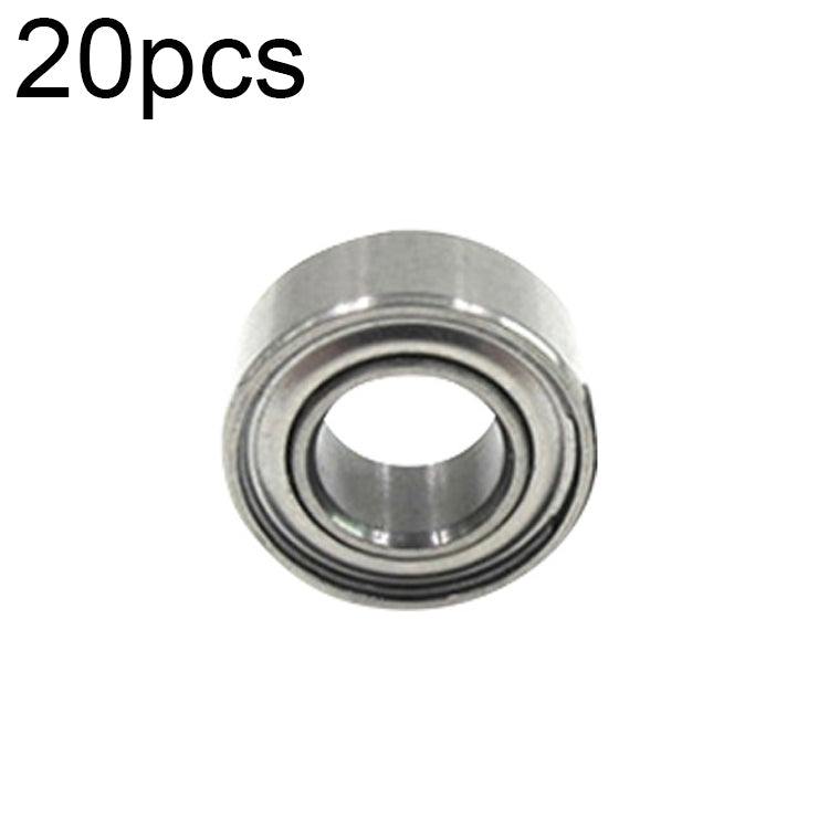 20pcs 5x10x4mm Miniature Silent Bearings For High-Speed Gear Machinery And Equipment(MR105ZZ) - Bearing by buy2fix | Online Shopping UK | buy2fix