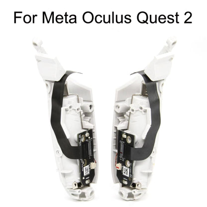 For Meta Oculus Quest 2 Handle Left+Vibrator+Line Left VR Repair Replacement Parts - Repair & Spare Parts by buy2fix | Online Shopping UK | buy2fix