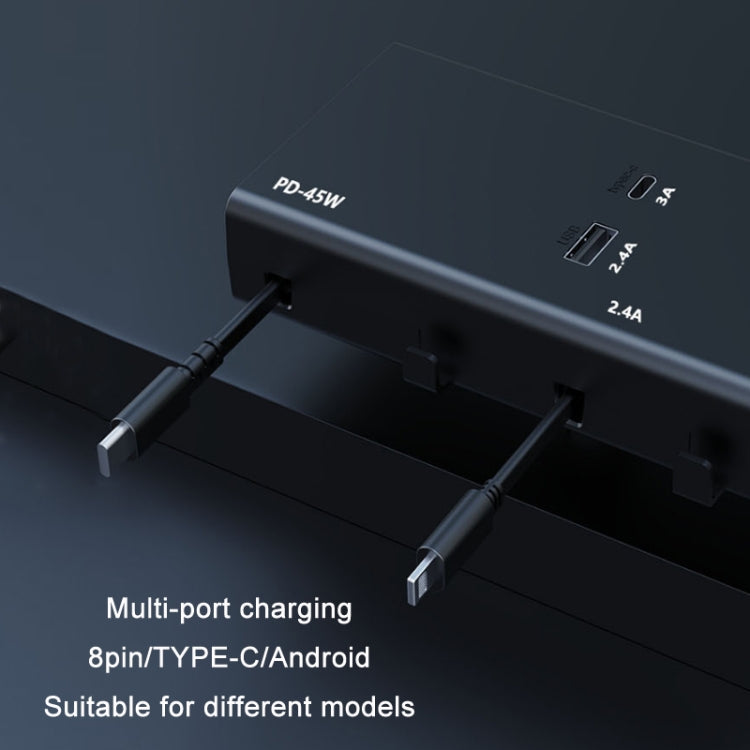 65W PD Dual Cable Retractable Fast Charging Car USB Charger(13th-generation) - In Car by buy2fix | Online Shopping UK | buy2fix