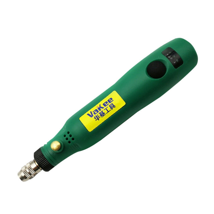 Mini Jade Beeswax Sculptor Tool Grinding Polishing Machine Micro Household Drill(Green) - Drill & Drill Bits by Vakee | Online Shopping UK | buy2fix