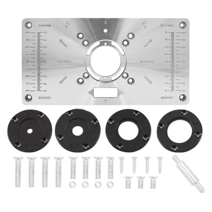 Woodworking Engraving Machine Slotted Flip Board(Black) - Others by buy2fix | Online Shopping UK | buy2fix