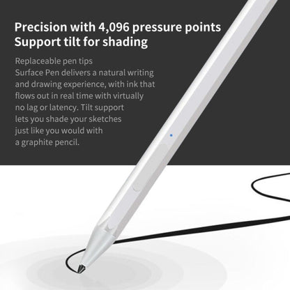 For Lenovo Tab P11 Pro Rechargeable 11.5 Inch TB-J706F Pressure Touch Pen(Black) - Stylus Pen by buy2fix | Online Shopping UK | buy2fix