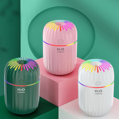 Colorful Cup USB Ambient Light Air Humidifier Desktop Car Marquee Humidifier(Lucky Star Green) - Air Purifiers & Accessories by buy2fix | Online Shopping UK | buy2fix