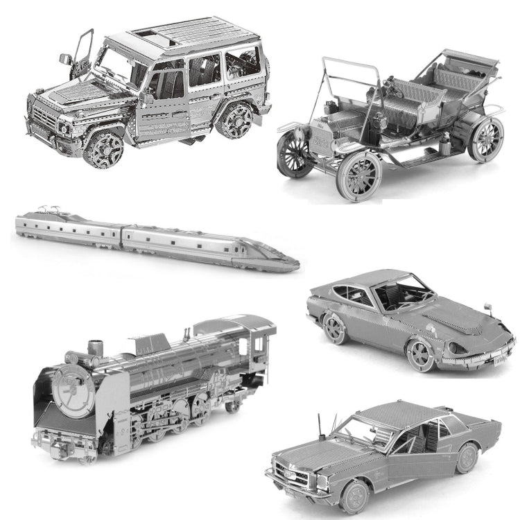 Sportcar 3D Three-dimensional Metal Car Assembly Model DIY Puzzles Toy - Puzzle Toys by buy2fix | Online Shopping UK | buy2fix