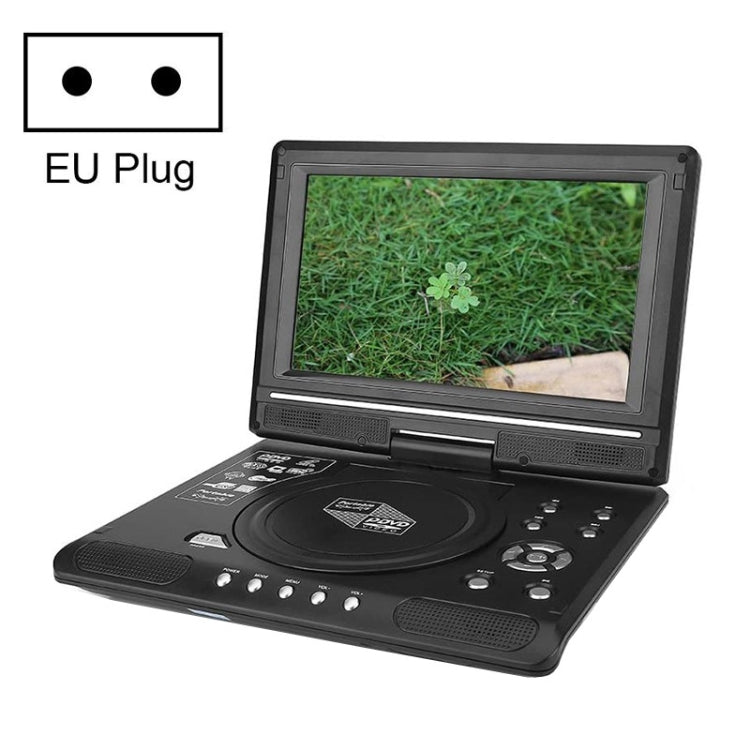 9.8 Inch Portable EVD Multimedia Player Play-watching Machine(EU Plug) - Consumer Electronics by buy2fix | Online Shopping UK | buy2fix