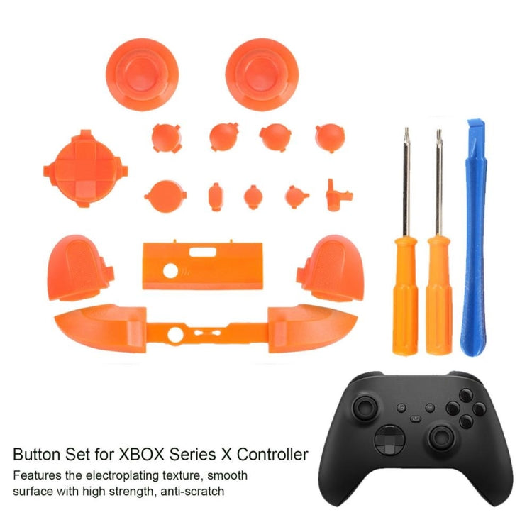 For Xbox Series X Controller Thumbstick LB RB Bumpers Trigger Buttons With Screwdriver Accessories(Light Blue) - Repair & Spare Parts by buy2fix | Online Shopping UK | buy2fix